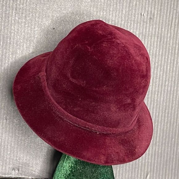 Vintage 70d Oxblood Felt Resistol Fedora - Picture 5 of 13